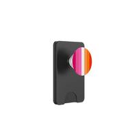 Lesbian Pride Flag Identity Stripes LGBTQ+ PopSockets PopWallet for MagSafe