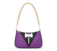 Lesbian Pride Flag Sexual Identity One Shoulder Purses for Women Hobo Purse Bags Chain Strap Zipper Cute Purses