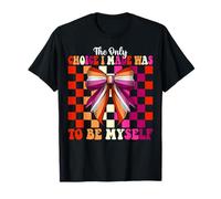 Lesbian Pride Flag The Only Choice I Made Was To Be Myself T-Shirt
