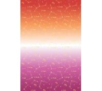 Lesbian Pride Flag Virgo Zodiac Notebook: Blank Lesbian Pride Flag and Virgo Astrology Horoscope Constellation Zodiac Sign Journal, Notebook, for ... Pages, 6"x9" Soft Cover, Matte Finish