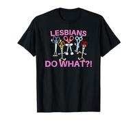 Lesbians Do What?! Funny Scissor Gay Pride LGBTQ Pun T-Shirt