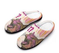 Lesbians Eat What Cat Mens Slipper Slip On Winter Warm House Slippers Shoes Indoor Outdoor