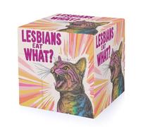 Lesbians Eat What Cat Puzzles for Adults 3x3 Speed Cube Travel Games