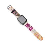Lesbians Eat What Cat Silicone Watch Strap Compatible with IWatch Adjustable Sports Band Unisex 42mm/44mm