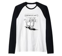 Lesbians Eat What Funny Lesbian Raglan Baseball Tee