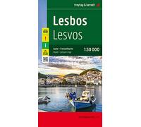 Lesbos f&b (+r): Toeristische Wegenkaart 1:50 000: Wegenkaart Schaal 1 : 150.000 (F&B Wegenkaarten)