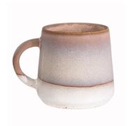 Lescale Furnishings Mojave Glaze Ceramic Mug - 360ml Stoneware Coffee Cup with Reactive Ombre Glaze - Microwave & Dishwasher Safe - Stylish Handmade Look (Dawn)