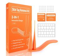 Lescolton Auto Skin Tag Removal Kit Skin Tag Remover Device (Orange)