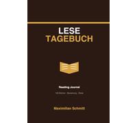 LESE TAGEBUCH: Lesetagebuch / Reading Journal - 100 Seiten für Titel, Bewertung, Zusammenfassung & Lieblingszitate
