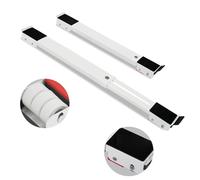 Leseed Adjustable Washing Machine Base, 300 kg Load Capacity, Washing Machine Base with Non-Slip, Shock-Absorbing Rubber Base, Suitable for Refrigerators, Sofas, Cupboards, Dryers (White)