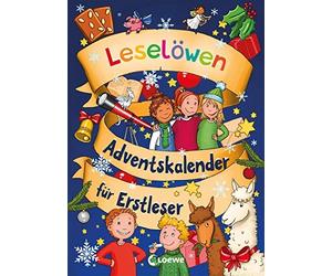 Leselowen-Adventskalender fur Erstleser: Bezaub, Hierteis, Taube, Heger, Wal.
