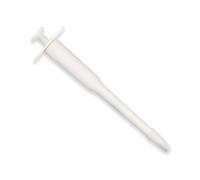 Leseogye Cat Pill Popper, Animal Medicine Feeder Side Grip Press Type with Silicone Tip for Cat Pill Dispenser, Feeding Assist Tool for Small Dogs Birds White
