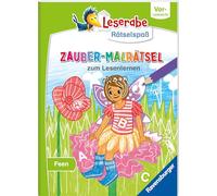 Leserabe Rätselspaß - Zauber-Malrätsel zum Lesenlernen: Feen (Vor-Lesestufe)