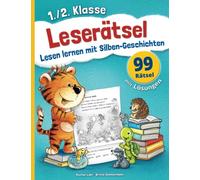 Leserätsel: Lesen lernen mit Silben-Geschichten (ab 1. Klasse)