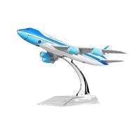 LESES Diecast Plane Model 1:400 Scale Airforce One 747 Airplane Model for Decoration or Gift