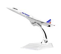 LESES Diecast Plane Model 1:400 Scale FRANCEF-BVFB Concorde Airplane Model for Decoration or Gift