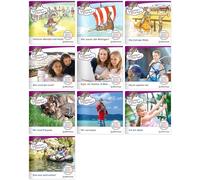 Lesestart mit Eberhart: Komplettbezug Heft 31 bis 40: Themenhefte für Erstleser, Lesestufe 4 (Lesestart mit Eberhart: Lesen lernen mit Silben - Themenhefte für Erstleser - 5 Lesestufen - je 10 Hefte)