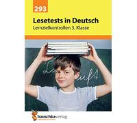 Lesetests in Deutsch - Lernzielkontrollen 3. Klasse, Widmann 9783881002936.
