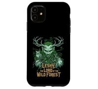 Leshy Slavic Forest Spirit Antlers Wild Nature Myth Case for iPhone 11