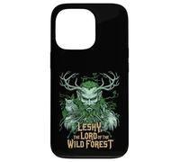 Leshy Slavic Forest Spirit Antlers Wild Nature Myth Case for iPhone 13 Pro