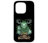 Leshy Slavic Forest Spirit Antlers Wild Nature Myth Case for iPhone 15 Pro
