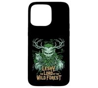 Leshy Slavic Forest Spirit Antlers Wild Nature Myth Case for iPhone 15 Pro Max