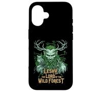 Leshy Slavic Forest Spirit Antlers Wild Nature Myth Case for iPhone 16