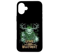 Leshy Slavic Forest Spirit Antlers Wild Nature Myth Case for iPhone 16 Plus