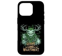 Leshy Slavic Forest Spirit Antlers Wild Nature Myth Case for iPhone 16 Pro
