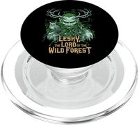 Leshy Slavic Forest Spirit Antlers Wild Nature Myth PopSockets PopGrip for MagSafe