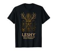 Leshy Wild Forest Slavic Mythology Pagan Nature Beast T-Shirt