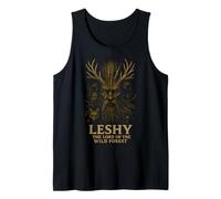 Leshy Wild Forest Slavic Mythology Pagan Nature Beast Tank Top