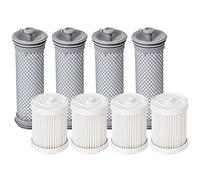 LesinaVac 8 Pack Replacement filter kit for Tineco A10/A11 Hero, A10/A11 Master & PURE ONE S11/S12/X, PWRHERO11 Snap Cordless Vacuums, 4 pack pre filters & 4 pack post filters