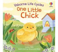 Lesley Sims One Little Chick Board book Book in White Lesley Sims White