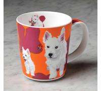 Leslie Gerry Bone China Mug Westie