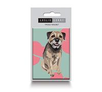 Leslie Gerry Border Terrier Magnet Dog Gift