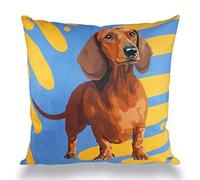 Leslie Gerry Dachshund Cushion Cover Gift