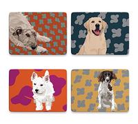 Leslie Gerry Dog Placemats, Set of 4
