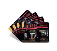 Leslie Gerry New York Diner Set of 4 Table Mats Placemat - American USA Gift