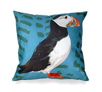 Leslie Gerry Puffin Cushion Cover