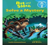 Leslie Kimmelman Bat & Sloth Solve a Mystery Hardback Book in White Leslie Kimmelman White