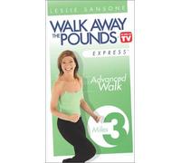Leslie Sansone Walk Away the Pounds Express: Advanced Walk 3 Miles [VHS]