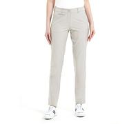 Lesmart Womens Golf Pants Long Straight Tall Stretch Ladies Work Twill Leg Pants Size 14 Beige