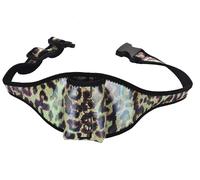 Lesmic Adjustable Fitness Aerobic Mic Belt Microphone Pouch Bodypack Holder Transmitter Carrier for LesMills Instructors for Group Fitness Exercise GX Instructors Theater Speakers Leopard Green