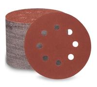 LESNIC 600 Grits 100pcs Sanding Discs, 125mm / 5 inch 8 Holes Quick Change Discs Hook & Loop Sandpaper Discs Polishing for Orbit Orbital Sanders and All Oscillating Tools