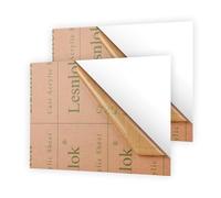 Lesnlok Matte White Acrylic Sheets 1/8 inch Thick 3mm 2 Pieces 12 x 18 Frosting Plexiglass Sheet,Suitable for Painting, Handicrafts, DIY Display Projects (2, Matte White, 12 x 18 x 1/8)