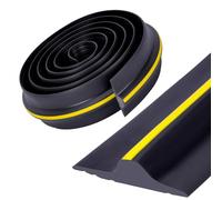 lesolar Garage Door Threshold Seal,3m 18mm Universal Garage Door Weather Threshold Seal,Garage Door Seals Bottom Rubber, Perfect for Keeping Garages Clean and Dry (Excluding Adhesive)