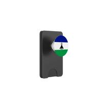 Lesotho Flag of Lesotho PopSockets PopWallet for MagSafe