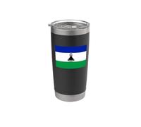 Lesotho Flag of Lesotho Stainless Steel Insulated Tumbler