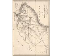 Lesotho Map Journal: Vintage Map Notebook
